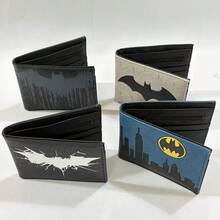 Warner Bros 華納兄弟主題錢包 - 超級英雄系列，內置身分證夾，纖薄極簡設計，前口袋 RFID 防盜錢包，適合男女使用。完美的父親節禮物選擇，耐用雙折錢包，配有多個卡槽。 - 彩色 - 查看 2