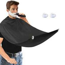 Shaving Cape, Beard Styling Cape, Barber Cape, Hair-Resistant And Heat-Resistant For Hair Dyeing And Cutting, Suitable For Bathroom And Barbershop - A - View 4