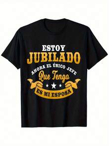 derismo, Ropa Casual, Atuendo para Fiesta de Jubilación o Cumpleaños, Tallas S-3XL, Regalo para el Día del Padre para Abuelo, Camiseta Casual de Algodón Transpirable, Todo Combina Bien. VZWK - Negro - Ver 7