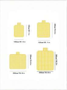 1pc Large Thickened Sandproof Waterproof Picnic Mat, Outdoor Moisture-Proof Picnic Blanket, Easy To Store, Non-Stick To Flowers And Grass, Suitable For Beach And Lawn, Outdoor Waterproof Foldable Picnic Mat, Portable Mat, Perfect For Family And Friends Outdoor Picnic, Outdoor Activities And Beach Use - Multicolor - View 5