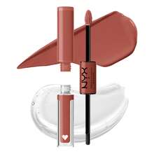 NYX Shine Loud 高光澤唇彩口紅 #Ambition Statement (柔和桃色) 6.8ml/0.24 Oz | 持久亮唇釉 | 防移染 | 極高反光、不黏膩妝效 | 不移位、不暈染、不褪色 | 輕盈 | 雙頭設計 - #03 - Ambition Statement - 查看 2