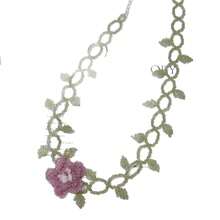 1 Piece Vintage Floral Pastoral Style Collarbone Chain, Handmade Everyday Versatile Artistic Floral Choker - Flower Necklace - View 5
