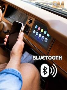 D&M BA-13 7-Inch HD Touchscreen Multimedia Car Stereo | Integrated GPS Navigation, Bluetooth Hands-Free Calling, FM Radio, WiFi Connection, Audio/Video Player, Universal AUX Input For Vehicles - A - View 6