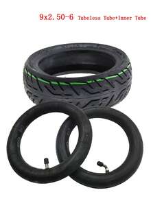 9x2.50-6CST Tubeless Tyre For Niu KQi3 Electric Scooter NIU KQI 3 Special Vacuum Tire With Jelly Glue Replace Accessories - Tire - View 1
