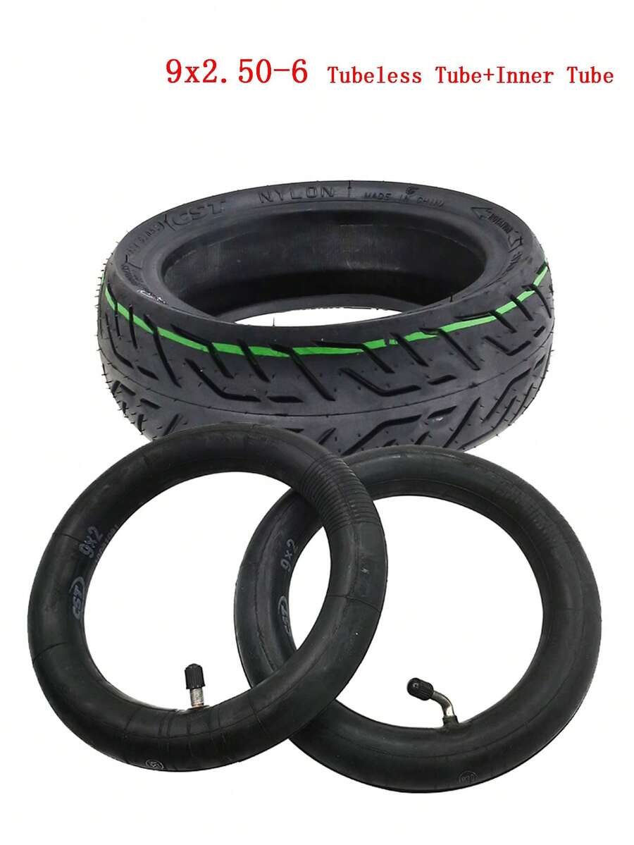 9x2.50-6CST Tubeless Tyre For Niu KQi3 Electric Scooter NIU KQI 3 Special Vacuum Tire With Jelly Glue Replace Accessories - Tire - View 1