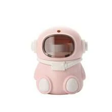 1pc New Astronaut Automatic Pop-Up Toothpick Holder, Creative Cartoon Toothpick Tube For Home, Press To Dispense, Automatic Rebound Retrieval, Dust-Proof Sealed Anti-Dust, Thick And Durable, Rounded Edges For Hands, Cute Astronaut Design, Macaron Multi-Color Options - Multicolor - View 12