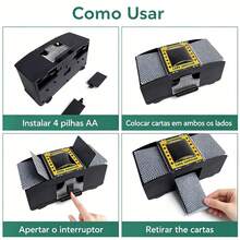 Automatic Card Shuffler For Uno And Truco Decks - Multicolor - Ver 6