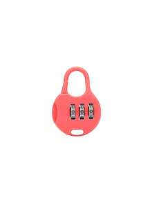 Mini Combination Lock, 3-Digit Resettable Password, Suitable For Suitcases, Backpacks, Lockers, Etc., Universal Type - Easy-To-Use Combination Dial And Key Lock, Suitable For Home And Travel Use. - Multicolor - View 8