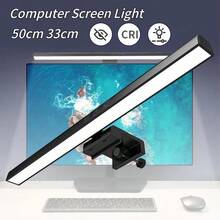 Lampu Monitor LED Anti Cahaya Biru dengan Kontrol Sentuh & Peredupan Otomatis, Lampu Layar Gantung Bertenaga USB Tersedia dalam Ukuran 33cm dan 50cm untuk Membaca di Kantor dan Menggunakan PC - 3 Warna Dapat Diredupkan - View 2