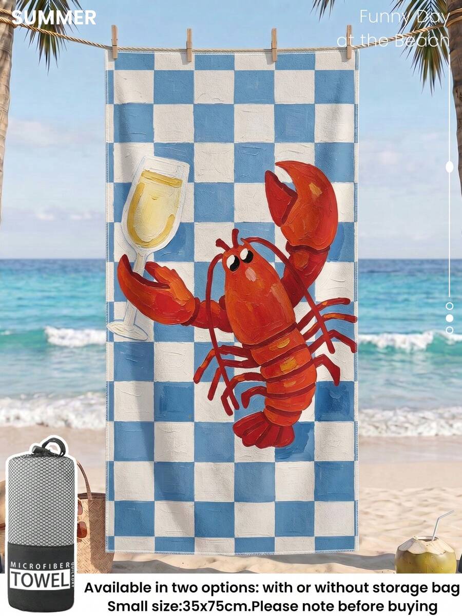 1件海灘毛巾，海灘必需品，度假與浴室裝飾，超強吸水，適用於浴室、游泳、健身、瑜伽，柔軟微纖維，輕便便攜，防風，防曬，防沙，夏季旅行