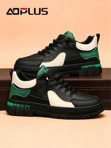 Minimalist Men's Shoes - Zero-Gravity Lightweight Running Shoes With Seamless Construction For Natural Gait Training - 黑綠色 - 查看 5