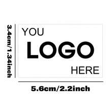 20/50/100/200pcs Stiker Label Kotak Korek Api Perekat Diri dengan Logo Kustom Personalisasi, Unggah Desain Anda, Hasil Akhir Matte atau Glossy, Cocok untuk Bisnis, Souvenir Pernikahan, Ulang Tahun, Dekorasi Perencanaan Acara Liburan - Putih - View 4