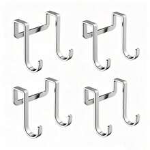 1/4PCS Ganchos para Gabinete, Ganchos de Cocina para Colgar Utensilios de Cocina, Herramientas de Cocina, Artículos Esenciales de Cocina - Ver 15