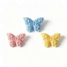 Rose Flower Butterfly Silicone Mold For Candle, Aromatherapy, Plaster, Soap, Home Candle Decor - A-White - View 5