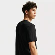 Nike Summer New Fitness Running Basketball Sports Casual Versatile Men's Short Sleeve T-Shirt - Black - View 3