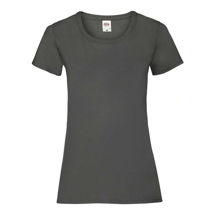 Fruit Of The Loom Womens/Ladies Lady Fit T-Shirt - Light Graphite - View 1
