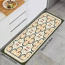 1pc Plaid Pattern Diatomaceous Earth Drying Mat, Non-Slip Heat-Resistant Absorbent Mat, Suitable For Kitchen Countertop, Coffee Machine, Tableware, Home Cafe Bar Party Decoration Placemat Gift - Multicolor - View 13
