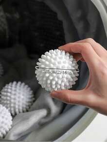 1/3/6pcs Reusable Laundry Balls - Pet Hair Remover, Lint Remover, Washing Machine Cleaning Balls - Enhance Your Laundry Experience, Washing Machine Accessories, Reusable Laundry Balls, Washing Machine Laundry Balls, Laundry Drying Balls, Fabric - Multicolor - View 7