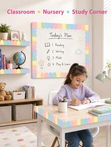 Colorful Bohemian Rainbow Border: 32.8ft Self-Adhesive Removable Wall Decor, Suitable For Chalkboards, Bulletin Boards, Schools, Homes, Offices, Back To School Season, School Opening Party Decorations, Campus Decorations, Teacher's Office Decorations - Multiple Styles - View 10