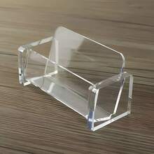 Desktop Minimalist Elegant Acrylic Business Card Holder, Suitable For Home, School, Office And Other Scenes, Can Be Used As Graduation And Back To School Season Gift - Single Piece - View 6