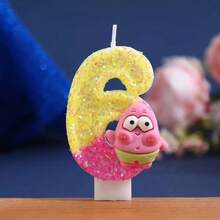 Exquisite Birthday Number Candles, Suitable For Birthday Parties, Anniversary Parties, Graduation Parties, Valentine's Day Parties And Wedding Parties. 0 To 9 Cake Decoration Candles. - View 14