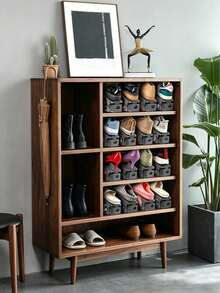 10/20pcs Shoe Slot Organizer, Suitable For Wardrobe, Shoe Rack For Wardrobe Organization, Shoe Slot Storage Rack, Shoe Storage Rack, Space-Saving, Suitable For Entryway - Multicolor - View 4