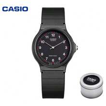 Casio MQ-24-1BLDF 全黑樹脂極簡石英手錶 大數字錶盤 30M防水 超薄休閒學生日常腕錶 - 均碼 - 查看 9