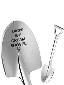 Personalized Ice Cream Scoop, Customized Ice Cream Shovel, Wedding Party Favor, Bridesmaid Gift, Kitchen Utensil, Personalized Humorous Gift For Dad Grandpa, Housewarming Gift - Multicolor - View 7