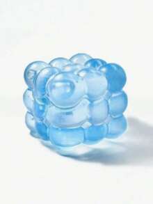 4-Color Transparent Bubble Ball Set – 5cm Soft Bouncy Cube Containing Multiple Spheres, Soft Stress Relief Hand Activity Toy Suitable For Teens - Upgraded Version - Multiple Colors - View 14
