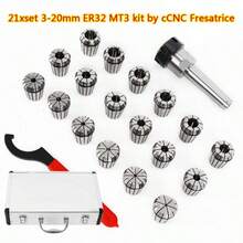 YUNRUX 3-20mm ER32 MK3 Collet Set Shank Chuck For Milling Machine Milling Tools - A - View 9