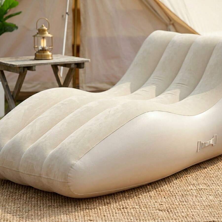 Upgraded Outdoor Inflatable Bed/Inflatable Sofa, Thickened PVC Material, Multiple Styles Available, Suitable For Indoor, Outdoor, Living Room, Balcony, Garden, Movie Party And Other Scenes, First Choice For Holiday Gifts - Inflatable Sofa - View 1