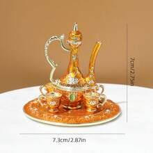 SIQIZHOU 1個奢華琺瑯水鑽鑲嵌小酒瓶首飾盒 手工飾品 戒指耳環收納 翻蓋防塵 禮品 水鑽鑲嵌小酒瓶裝飾手工首飾盒 俄式收納盒 創意小禮物 - 彩色 - 查看 13