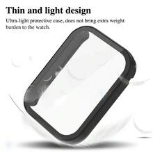 PC Case + Tempered Glass For Xiaomi Mi Band 8Pro/9Pro Screen Protector Anti-Scratch Film & Bumper Protective Hard Cover Accessories - Multicolor - View 7