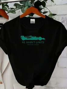 Women's T-Shirt Featuring Fernando Alonso Racing Graphics, Available In Long Or Short Sleeves. - 黑色 - 查看 1