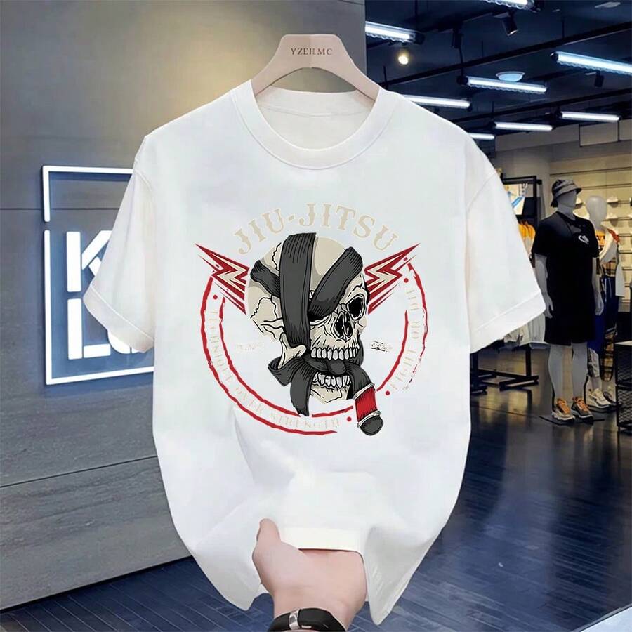 Men T-Shirts - 白色 - 查看 1