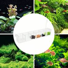 45 X 7 X 8 Cm 6 Mesh Acrylic Clear Aquarium Fish Tank External Suspension Filter - default - View 2