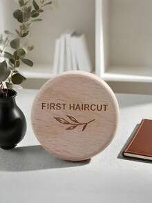 1 pieza Caja de madera para guardar el primer corte de pelo del bebé - Almacenamiento de colección de cabello y dientes - Recipiente de recuerdos de nacimiento - Regalo y decoración del hogar - Multicolor - Ver 6