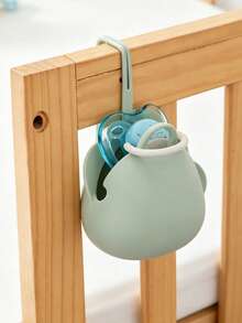 Portable Baby Pacifier Storage Box, Holds 2 Pacifiers, Convenient For Replacement, Suitable For Travel Or Park Outings (Pacifiers Not Included) - Multicolor - View 8