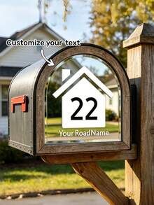 Custom Wedding Mirror Stickers, Suitable For Baby Shower, Party, Event, Personalized Welcome Sign, Number And Name Numbering Home Decor Vinyl Letter Wall Decal, Aesthetic Celebration Party Wall Sticker - Multicolor - View 1