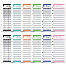 Financial Budget Planner 2026, With 6 Rings And Interchangeable Sheets, A6 Size Savings Envelopes, Finance Folder, Personal Household Income And Expense Management Notebook - Khaki - View 1