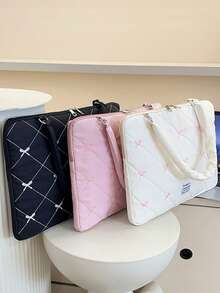 Funda protectora para portátil y tableta con lazo estilo coreano - Multicolor - Ver 2