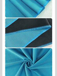 2pcs/Set Ultra Soft Microfiber Cooling Towels - Breathable Quick-Drying, Suitable For Fitness, Yoga, Travel And Outdoor Activities - Keep Fresh All Day, Retro Polka Dot Design - Multicolor - View 6