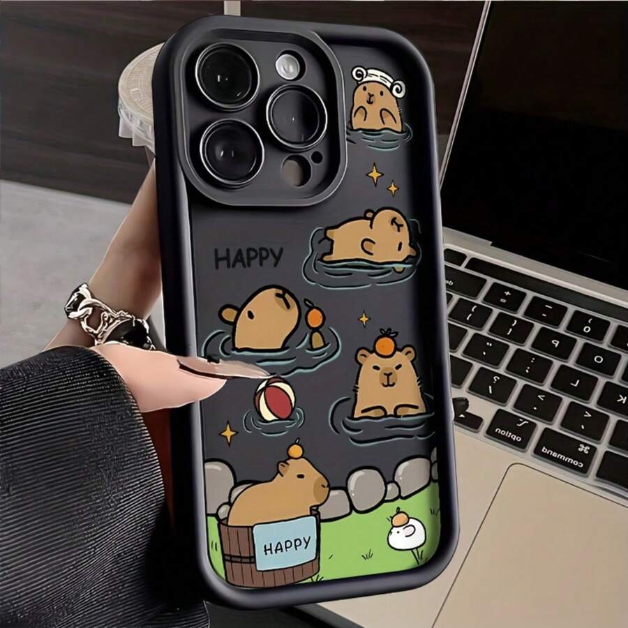 Funda de teléfono simple y reforzada, adecuada para todos los modelos de y . Funda minimalista mejorada, antideslizante, a prueba de golpes y resistente a las huellas dactilares para 17 Pro Max/17 Air/16 Pro Max, compatible con Apple 15/14 Plus/13/12/11. Ideal como regalo para novio o novia, o como obsequio de cumpleaños. - (Un color) 1 unidad por paquete - Ver 1