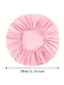 1/3/6 piezas Gorros de ducha reutilizables con diseño antideslizante y banda elástica, perfectos para mujeres en SPA o salón. Son lavables e ideales para cabello largo o cabello trenzado - Multicolor - Ver 3
