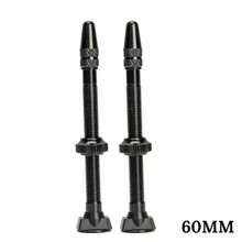 BOALNY BOLANY 2pcs Bicycle Valve 40mm/60mm MTB Road Bike Tubeless Tires Conversion Anodize Aluminum Alloy Sealant Accessories - Multicolor - View 8