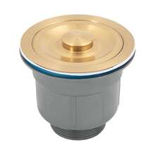 GDAE10 Küchenspüle Spüle 50 x 45 cm Edelstahl Gold Spülbecken mit Abflussfilter,1 Becken für Arbeitsplatten und eingebettete Installation,für offene Küchen, Bars, Mittelinseln, Balkone a nice gift for friend - default@JZSKZO-001500*1 - Übersicht 7