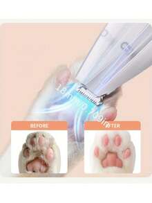 Wireless Dog Paw Trimmer With Powerful Suction Vacuum, USB Rechargeable, Low Noise, Suitable For Small And Large Dogs, Cats, Pet Grooming Tool, Ergonomic Design, Durable Construction, Dog Grooming Tool, Pet Owners Battery Capacity 600mAh - View 7