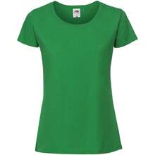 Fruit Of The Loom Womens/Ladies Fit Ringspun Premium Tshirt - Kelly Green - View 1