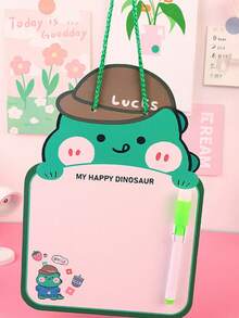 1pc/3pcs/6pcs Cute Cartoon Erasable Memo Board, Hanging Whiteboard, Erasable Drawing And Writing Board, Creative Design, High-Quality Writing Paper, Suitable For Memos And Office Notes - Multicolor - View 5