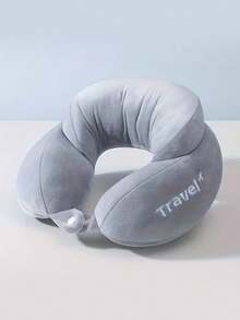 1/2pcs U-Shaped Neck Pillow For Travel And Bed, Soft And Comfortable, Portable Cervical Pillow, Suitable For Side/Back Sleepers, Car, Airplane, Home - Multiple Colors Available - Hand Washable Filling, Medium Firmness, Ideal Choice For Students And Travelers - Multicolor - View 4